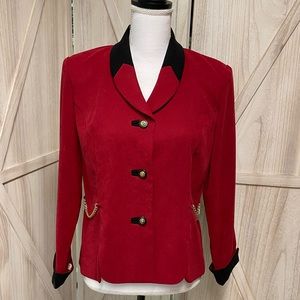 Vintage red blazer